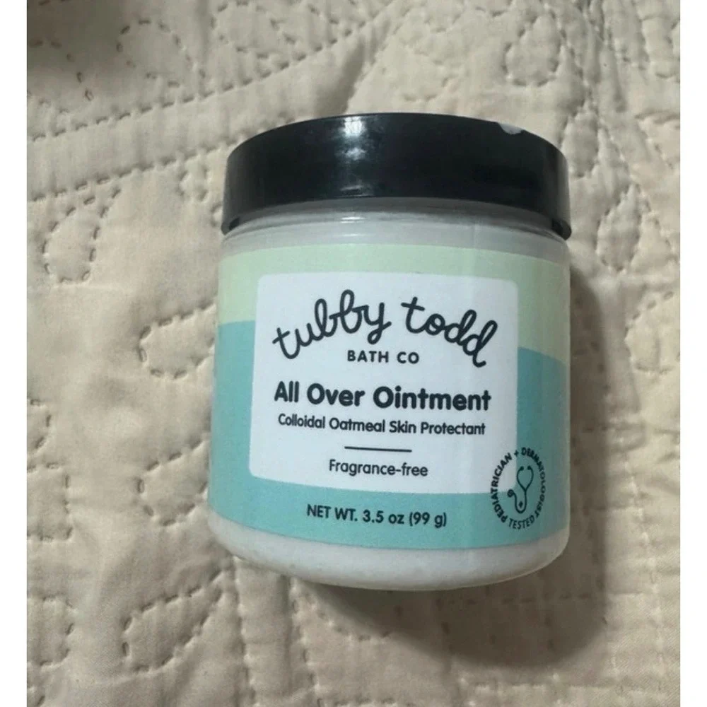 Tubby Todd All Over Ointment Fragrance-Free Colloidal Oatmeal 3.5 oz